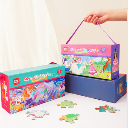 Educational Board Game Floor Puzzle