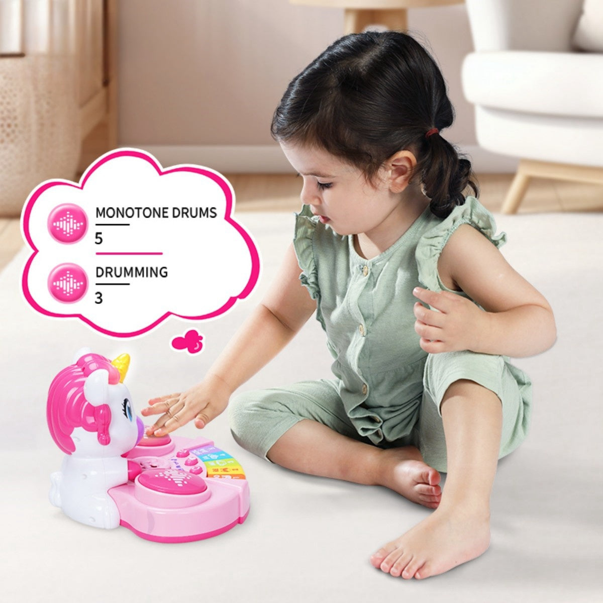 Multifunctional Electronic Pretend Piano Drum