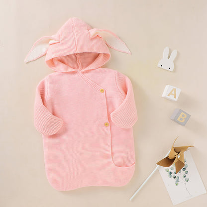 Baby Knit Bunny Sleeping Bag