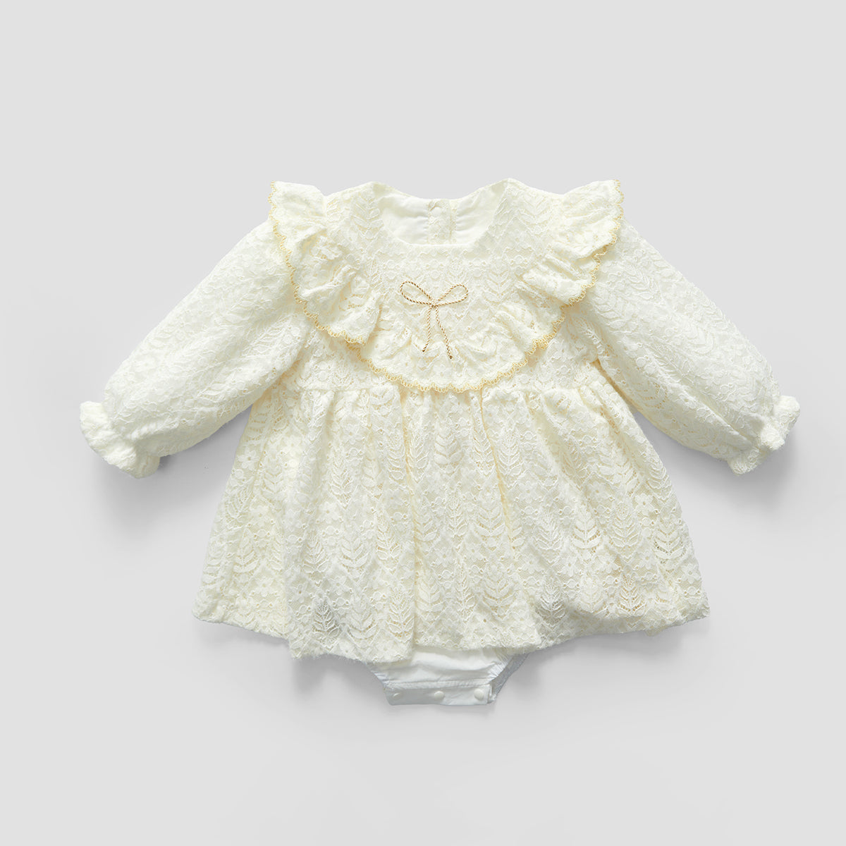3–18 Months Lace Romper Dress