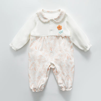 3–18 Months Soft Color Block Romper