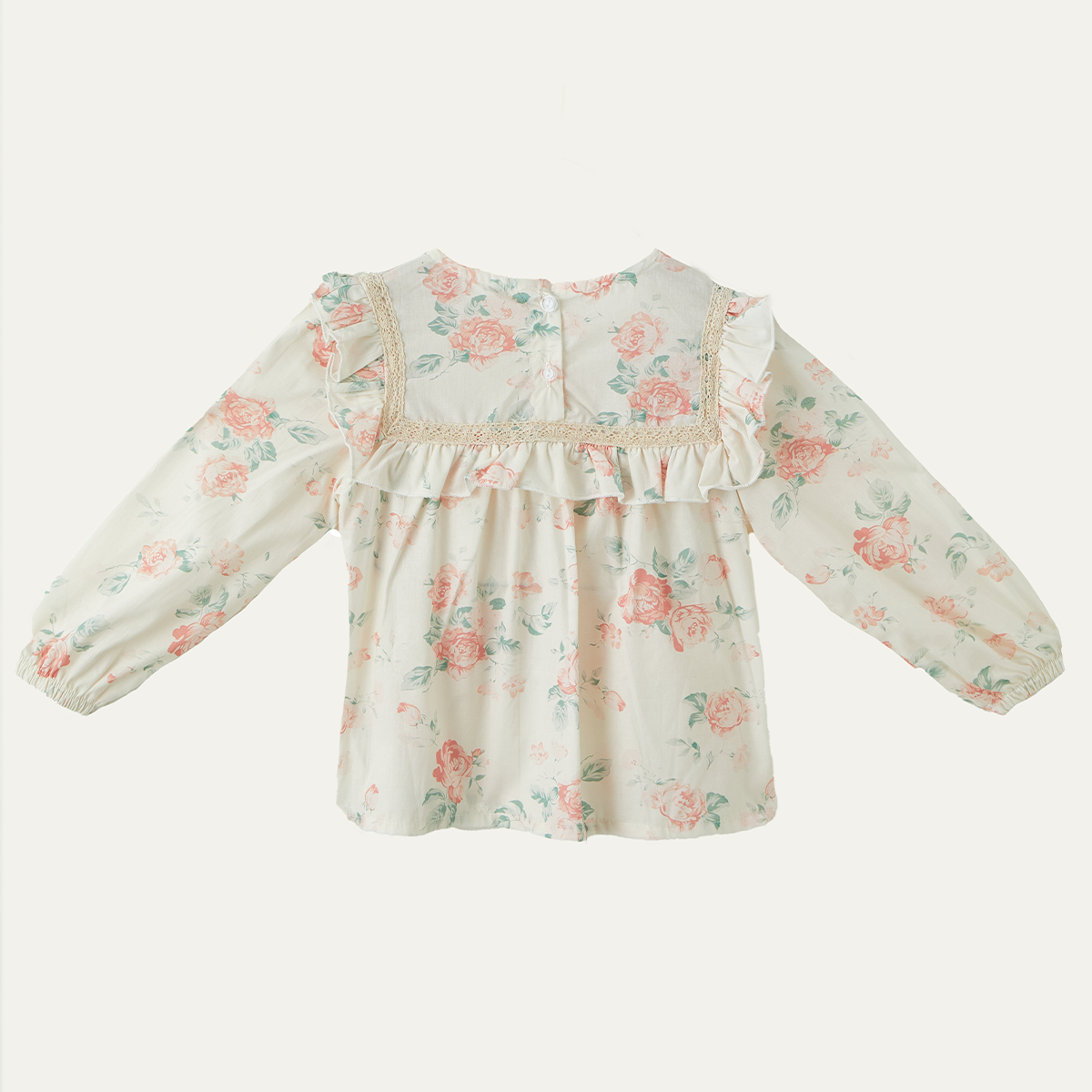 2–7 Years Cotton Embroidered Collared Shirt