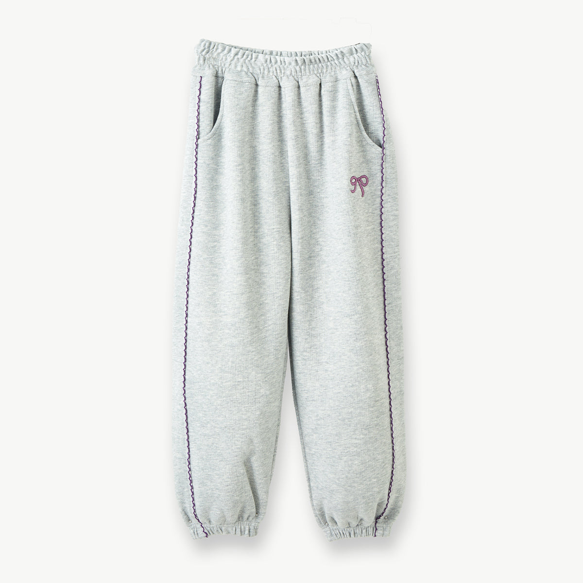4-9 Years Ruffled Cuffed Sweatpants