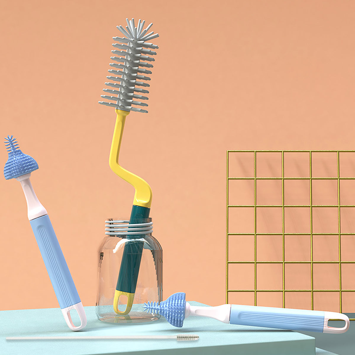 Bottle Pacifier Brush Set