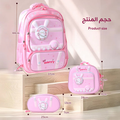 3-Piece School Bag Set
