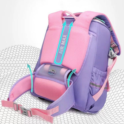 Elastic Stress-Relief Back-Protection Backpack