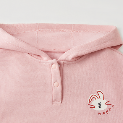 2–7 Years Fleece-Lined Pullover Hoodie