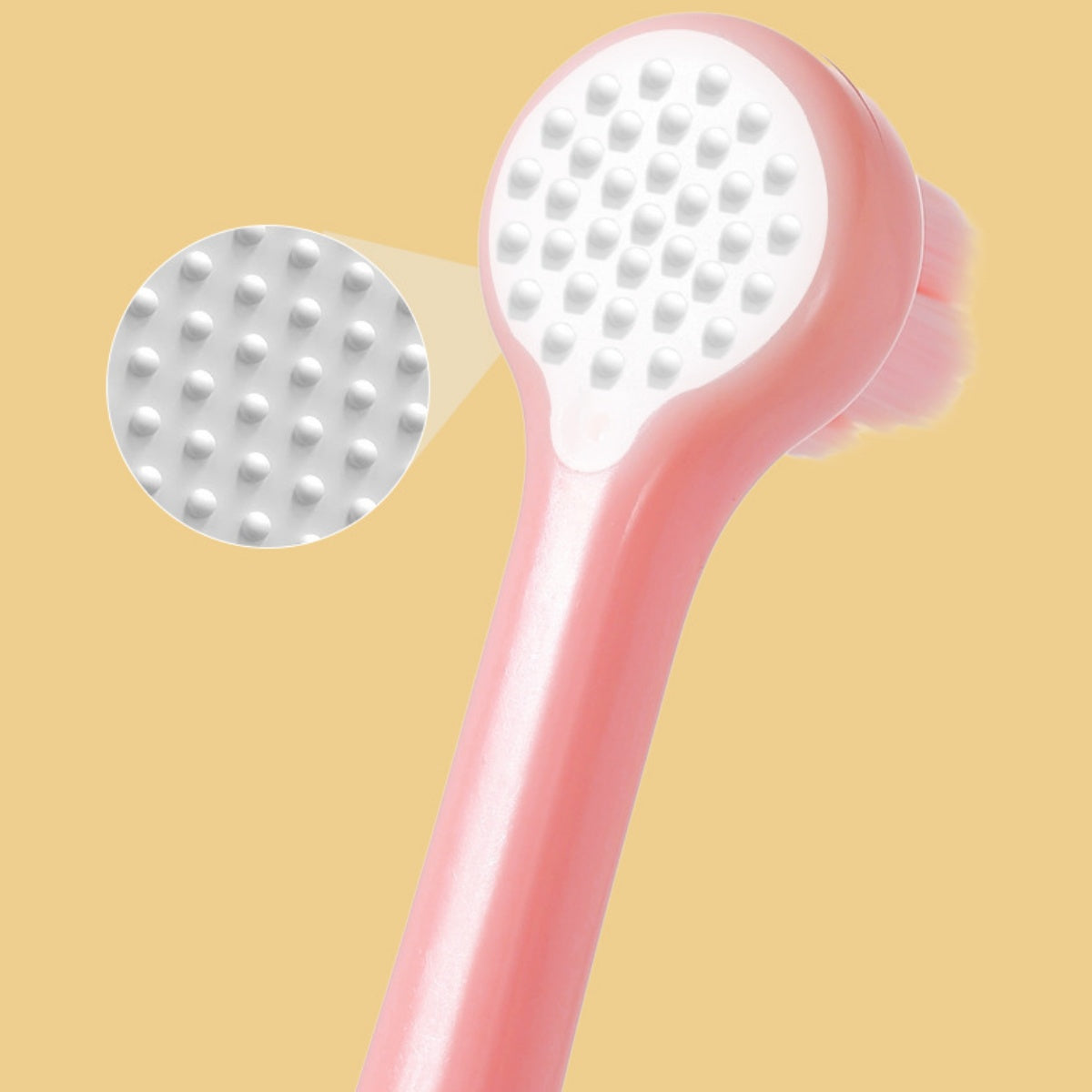 Cartoon Duck Suction Baby Toothbrush