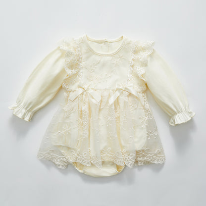 3-18 Months Lace Bowknot Dress