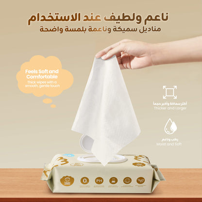 Baby Wet Wipes for Sensitive Skin