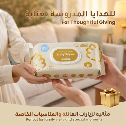 Baby Wet Wipes for Sensitive Skin