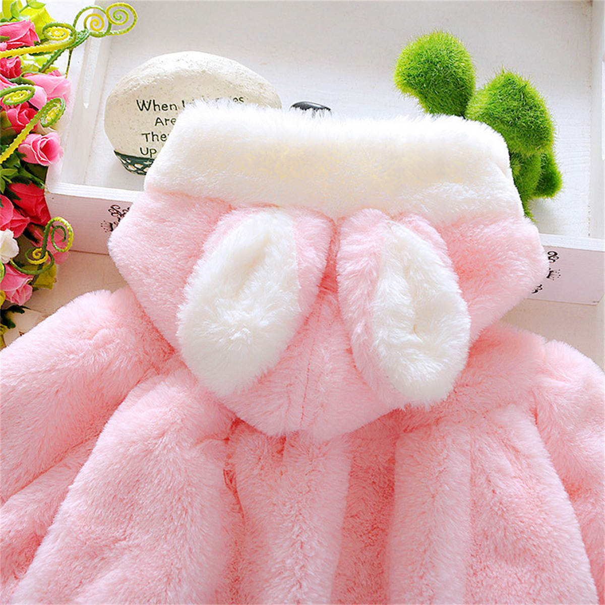 Baby girl winter cape cloak coat two color shawl