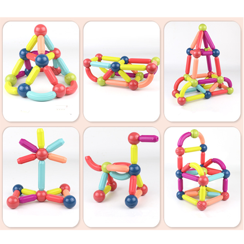 Children's Magnetic Building Blocks