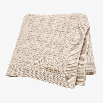 غطاء بطانية محبوك للأطفال