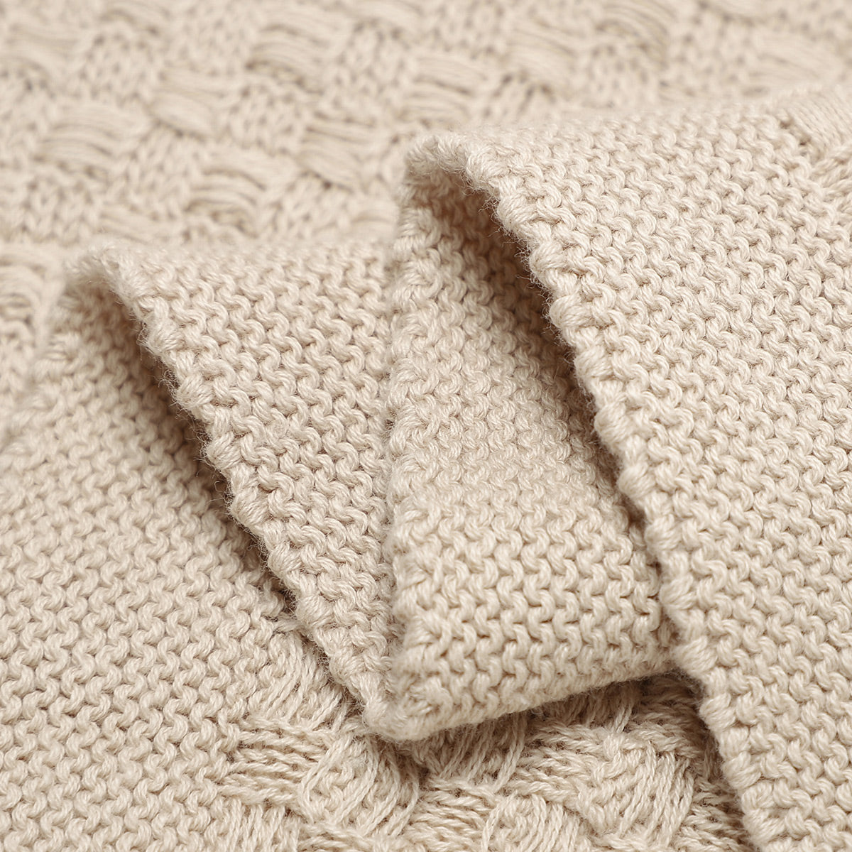 Baby Knitted Blanket Cover