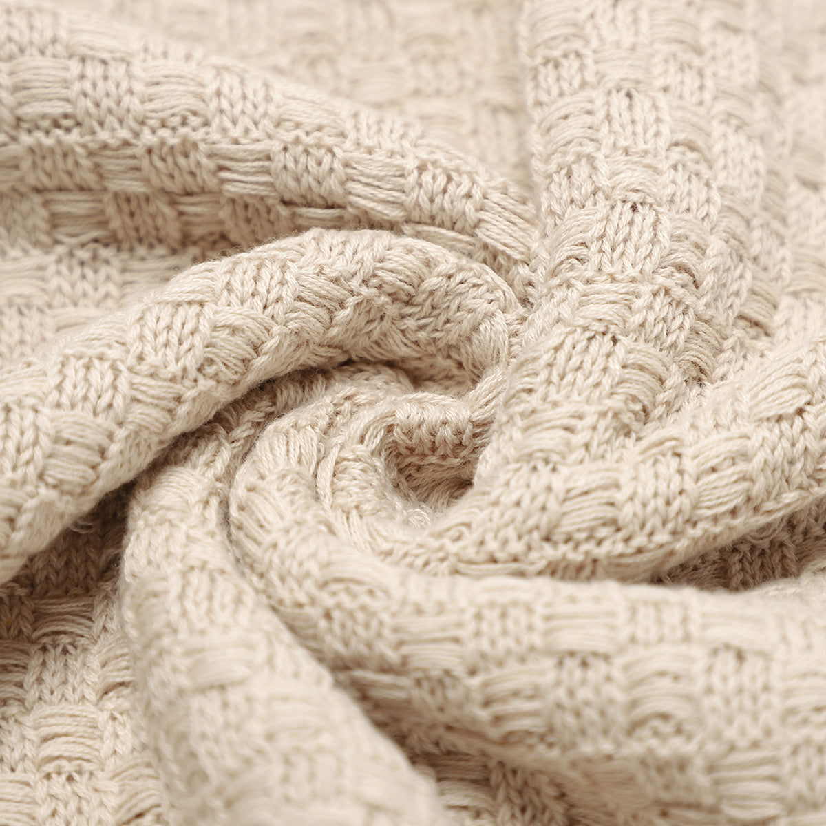 Baby Knitted Blanket Cover