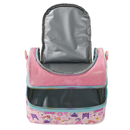 Double-Layer Insulated Lunch Bag