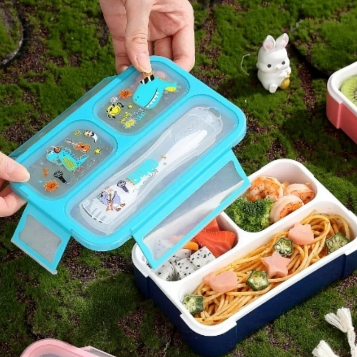 Lunch Box for School with Fork Included