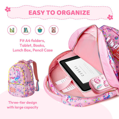 Large Capacity Backpack with Side Pocket