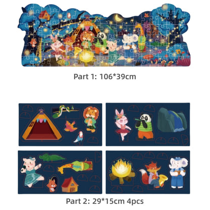 Educational Board Game Floor Puzzle