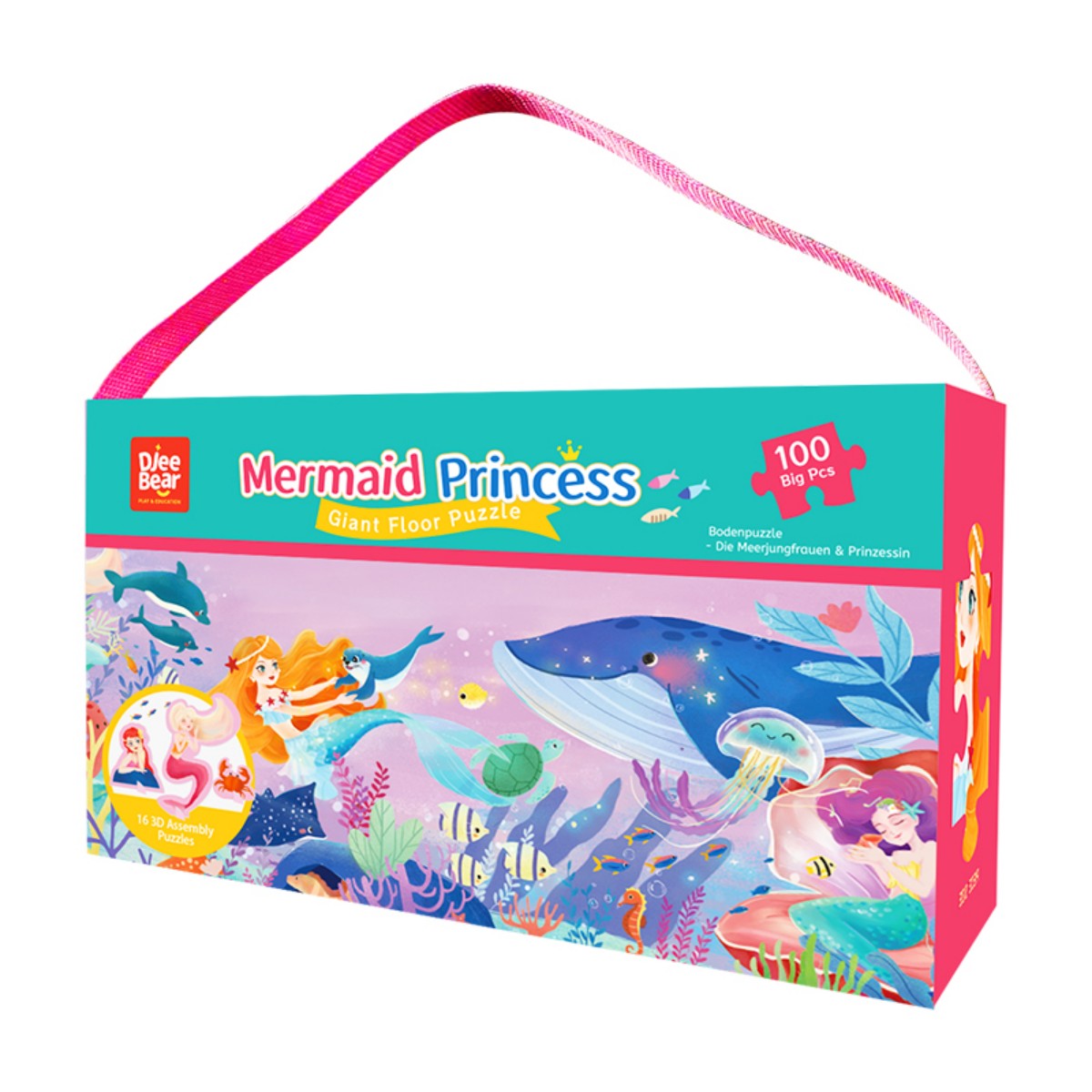 Educational Board Game Floor Puzzle