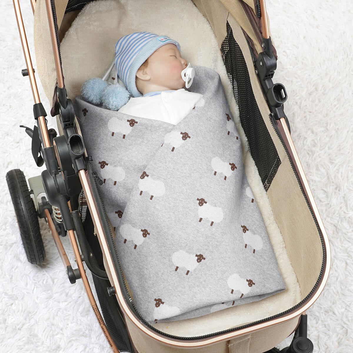 Knitted Baby Blanket