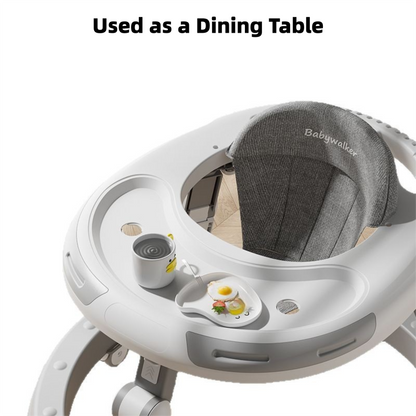 Adjustable Baby Walker with Music and Interactive Toys