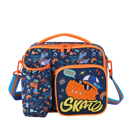 School Crossbody Insulated Lunch Bag