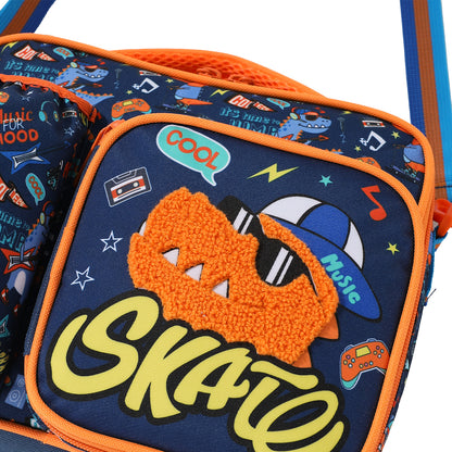 School Crossbody Insulated Lunch Bag