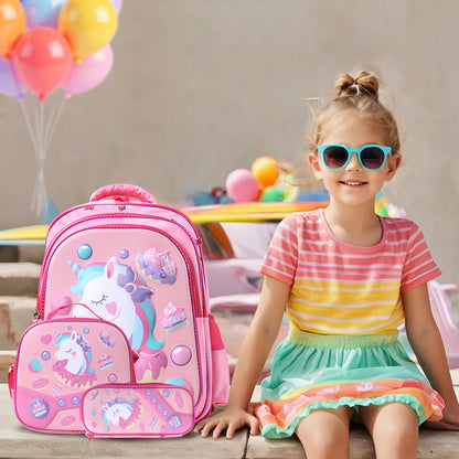 3-Piece School Bag Set