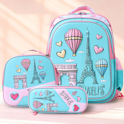 3-Piece School Bag Set