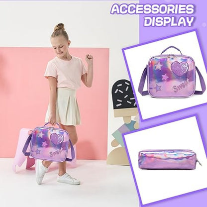 Elegant Rolling Trolley Bag Set