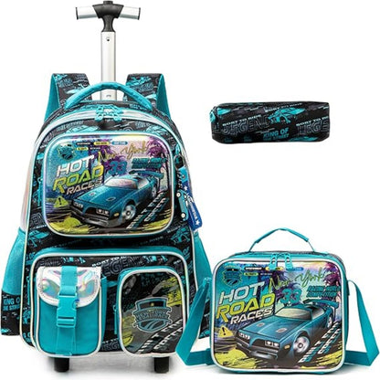 Elegant Rolling Trolley Bag Set