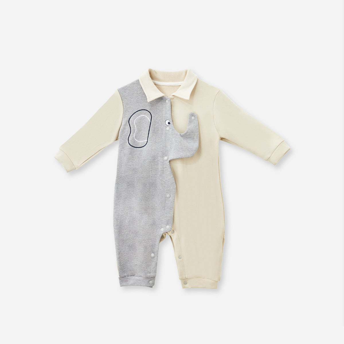 3-18 Months Elephant Collar Design Romper