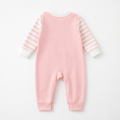 3-18 Months Suspender Faux Two-Piece Romper