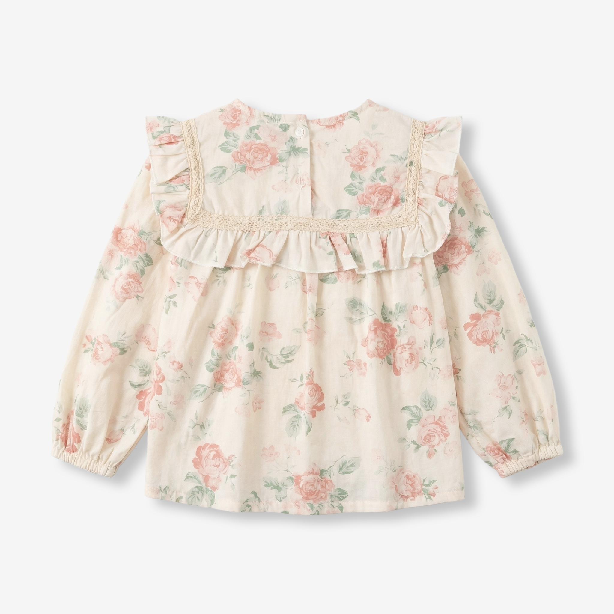 2–7 Years Cotton Embroidered Collared Shirt