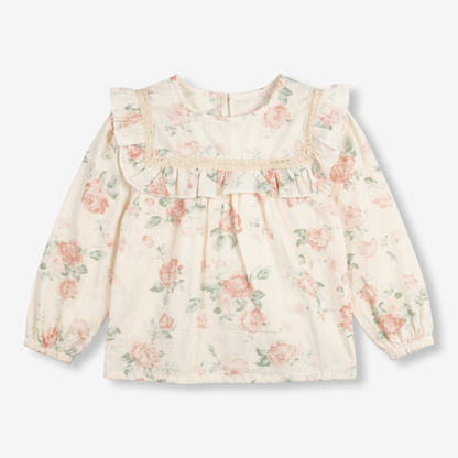 2–7 Years Cotton Embroidered Collared Shirt