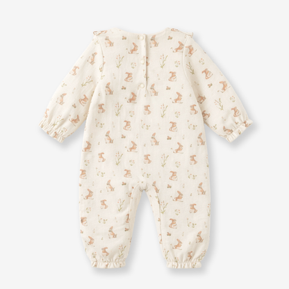 3-18 Months Cotton Bunny Romper
