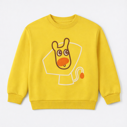 2–7 Years Crew Neck Stretch Sweatshirt