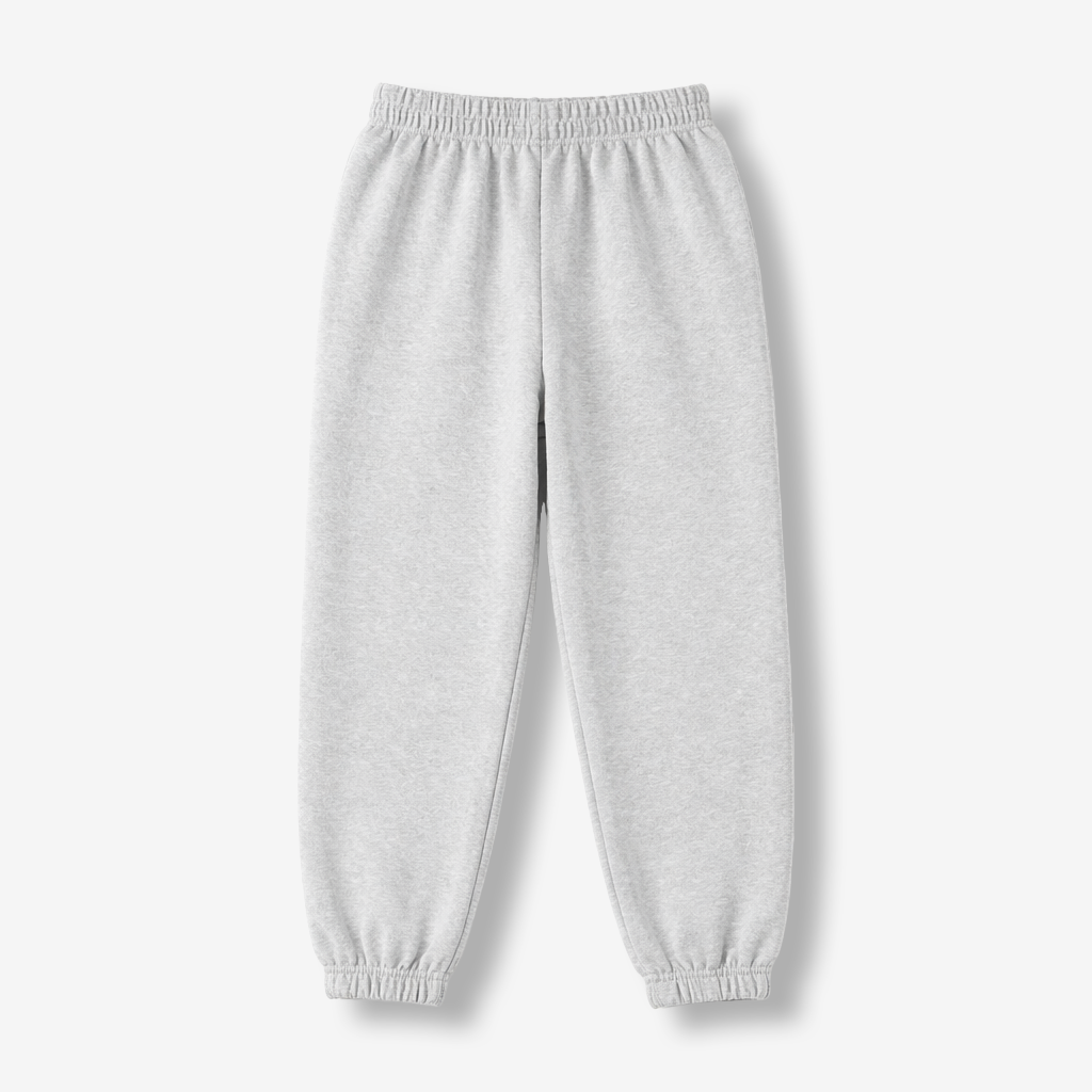 4-9 Years Ruffled Cuffed Sweatpants