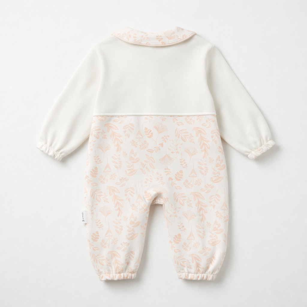 3–18 Months Soft Color Block Romper