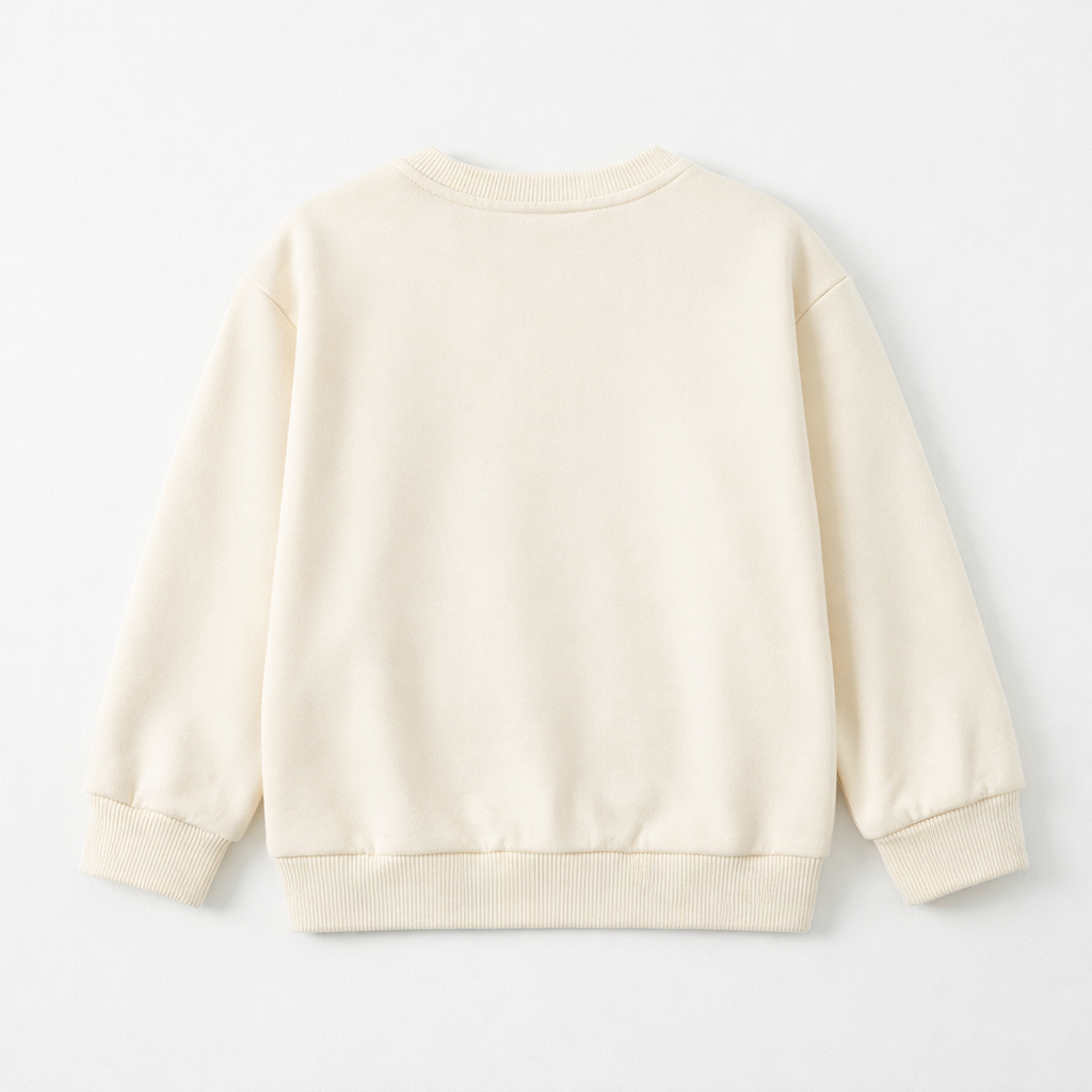 2–7 Years Loose-Fit Contrast Sweatshirt Set