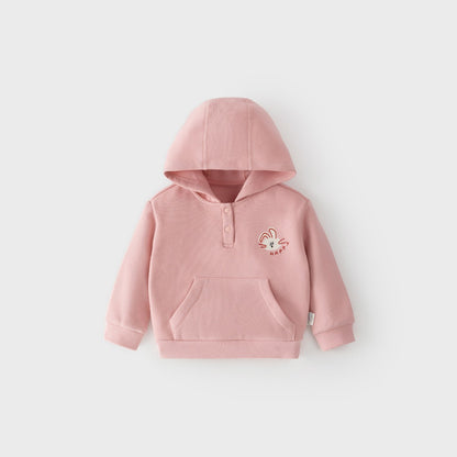 2–7 Years Fleece-Lined Pullover Hoodie
