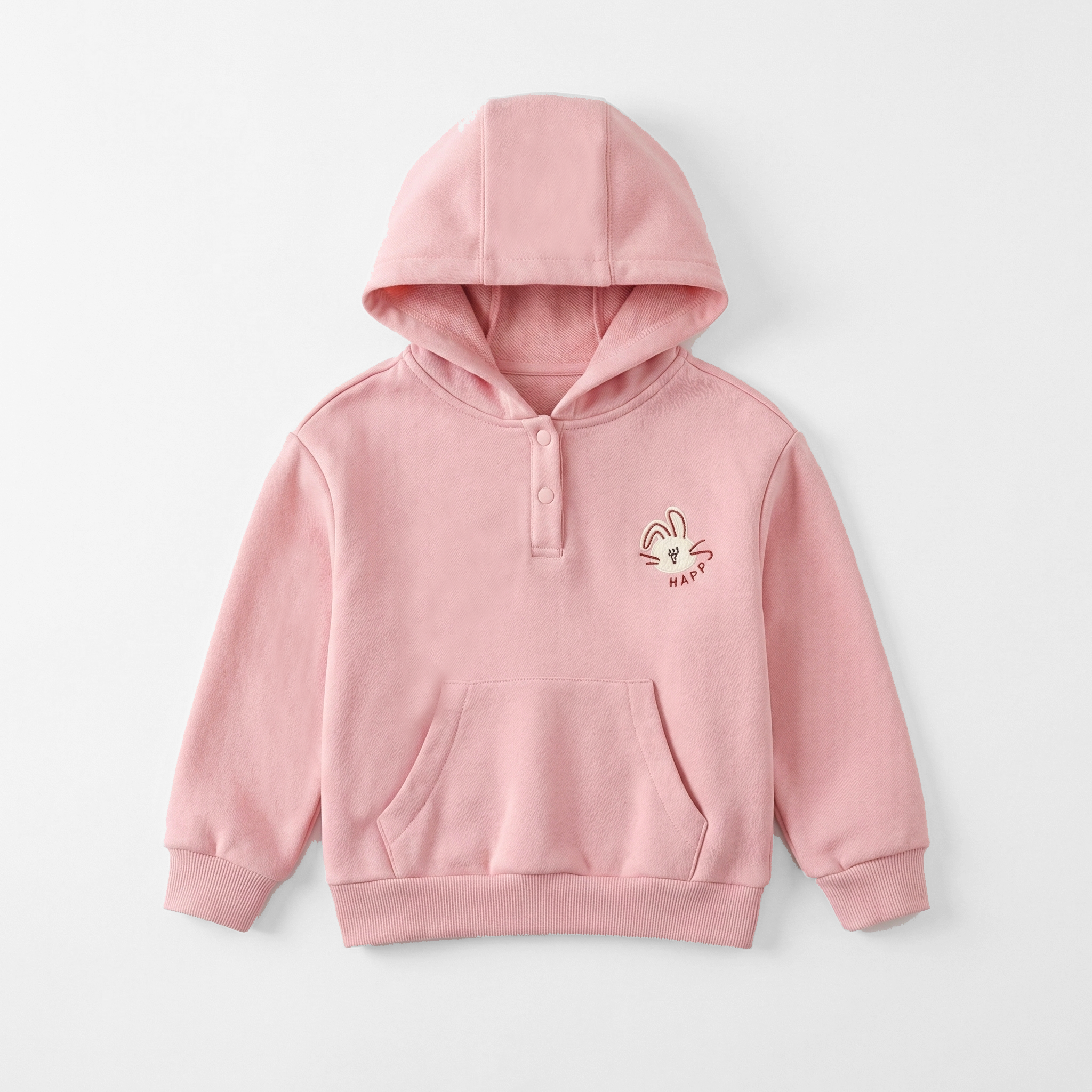 2–7 Years Fleece-Lined Pullover Hoodie