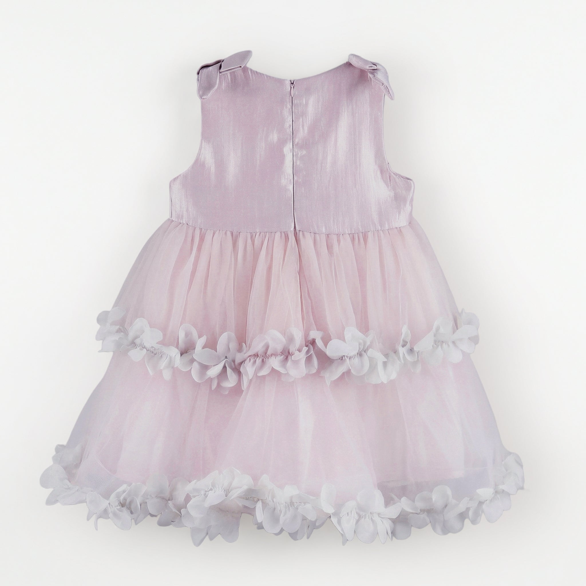 Tulle Butterfly Floral Puffy Dress Girl