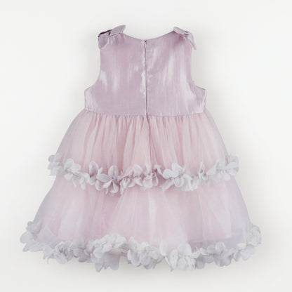 Tulle Butterfly Floral Puffy Dress Girl