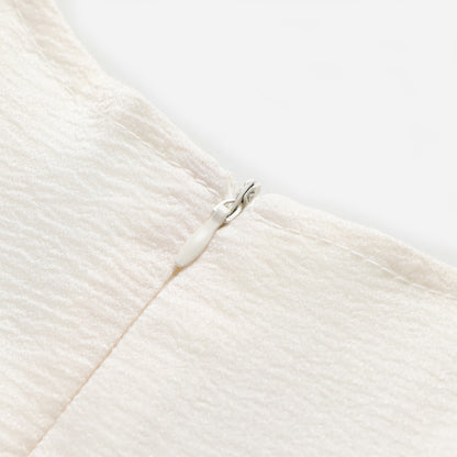 Flutter Sleeve 3D Floral Tulle Puffy Dress For Party Girl