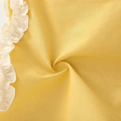 Little Yellow Flower Dress Girl