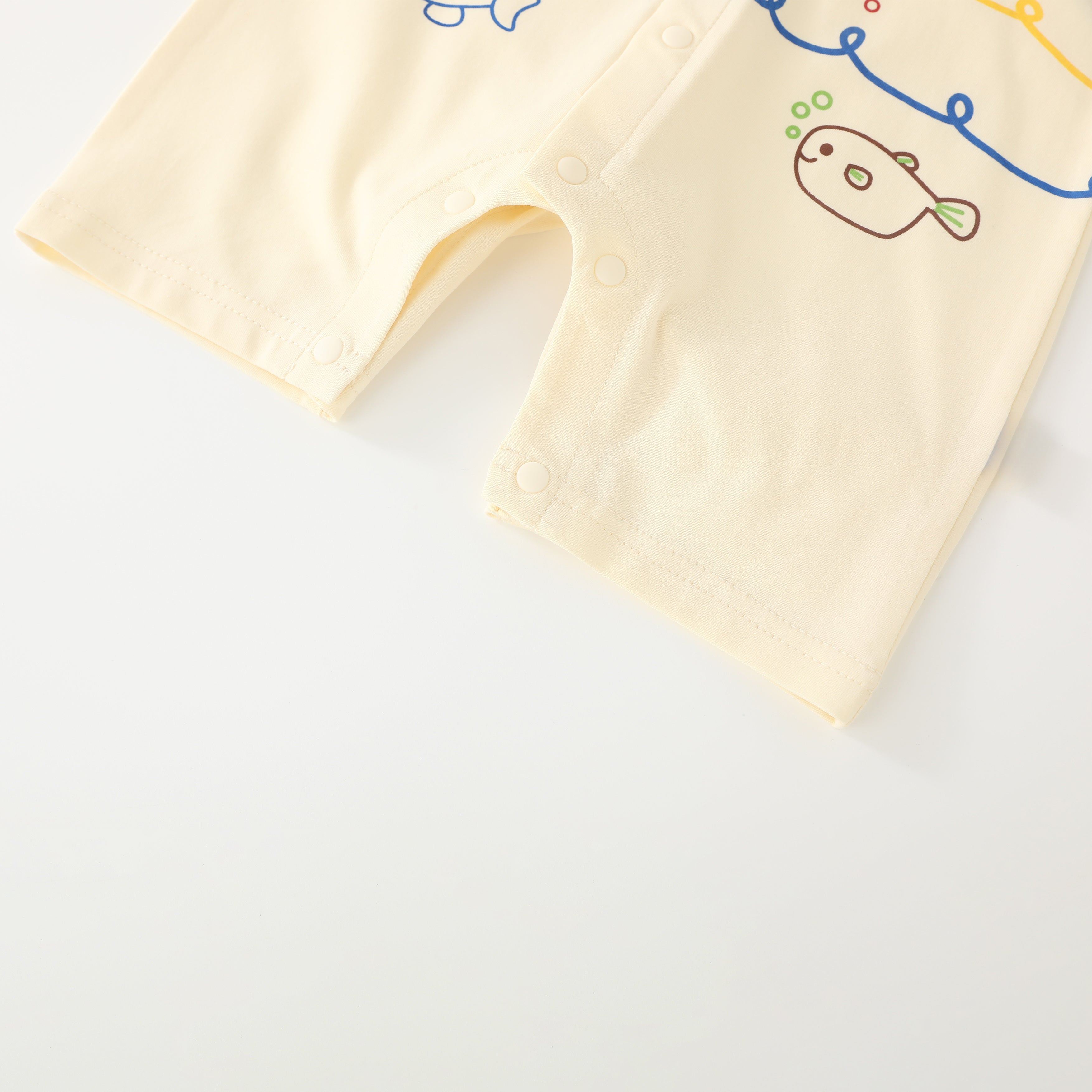 Fish Tie Ocean Style Jumpsuit Boy