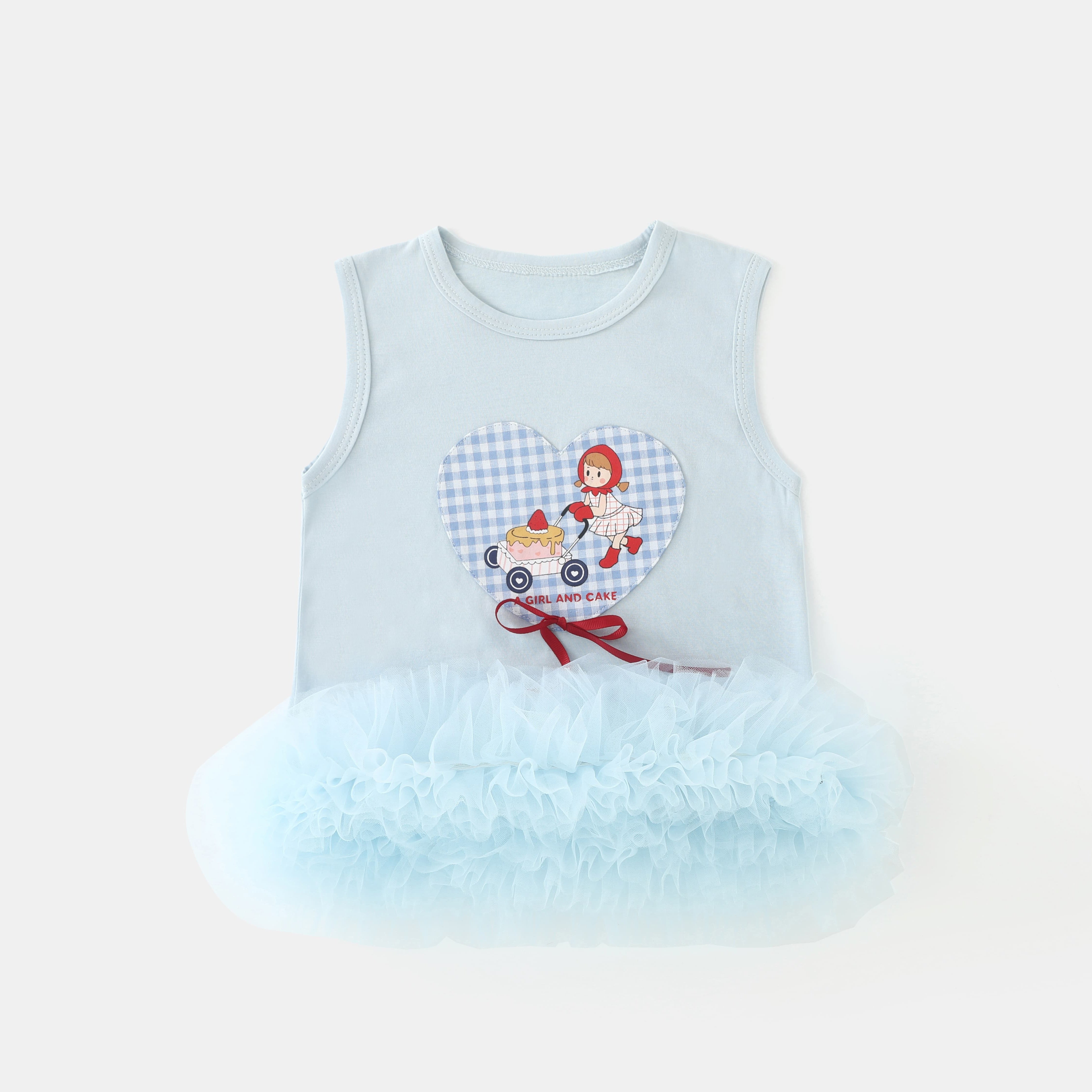 Little Red Riding Hood Tulle Dress Girl